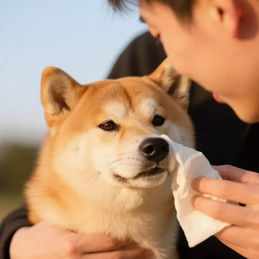 Köpek evcil hayvan mendilleri